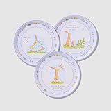 Coterie Guess How Much I Love You Blue Plates (Set of 10 Small Plates) – 7.25