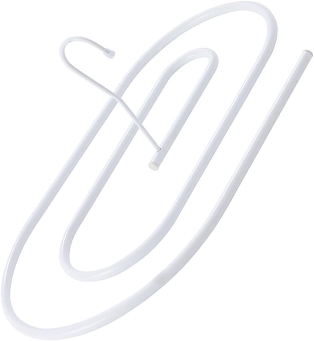 Spiral Clothes Drying Rack Heavy Duty Space-Saving Hanger Rotating Design White for Home Use on Balcony or Laundry Room