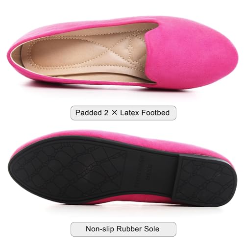 Image of SAILING LU Women Round Toe Comfortable Ballet Flats | Shoes for Women, Dressy, Slip-ons, Loafers