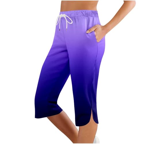 Pantalon sport confort femme taille moyenne vetement decontracte actif
