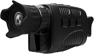 Q-BAIHE Night + Day Infrared Seven Gears Adjustable Monoculars Portable Outdoor Security Detection 4X Zoom Monocular Night Vision Device