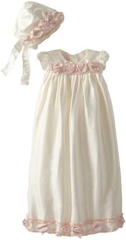 Biscotti Baby-Girls Newborn Cherished Heirloom Silk Gown and Bonnet, Ivory, 3-9 Months Size: 3-9 Months Color: Ivory Model: 440CHLX (Newborn, Child, Infant)