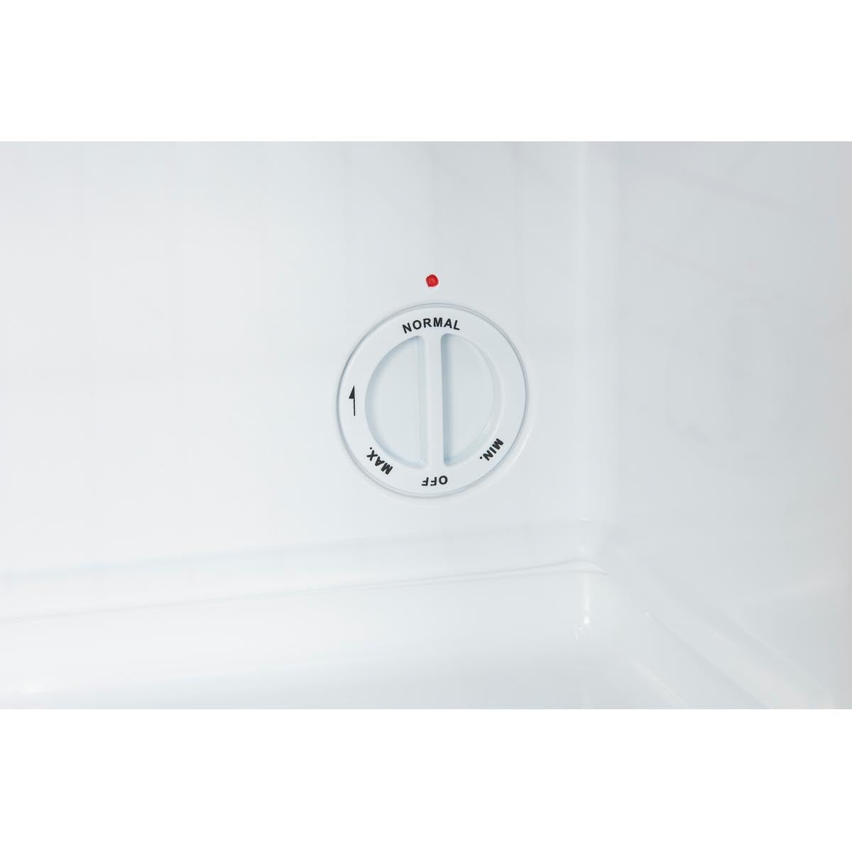 Exquisit Mini Gefrierschrank GB40-150E weiss | Kompakt | Nutzinhalt: 31 L | Temperaturregelung