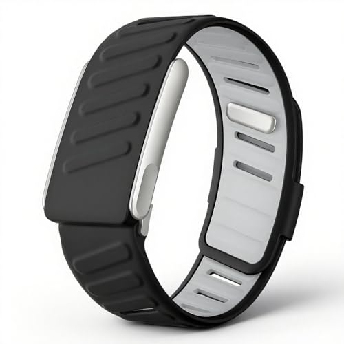 Image of ZORBES Silicone Sport Band Compatible with Whoop 5.0 Band Strap Men Women, Breathable Sport Adjustable Waterproof Replacement Wristbands Straps for Whoop 5.0 Silicone Band