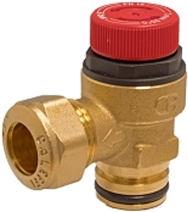 Caleffi โ 6 Bar Pressure Relief Valve Circlip Connection F0000412