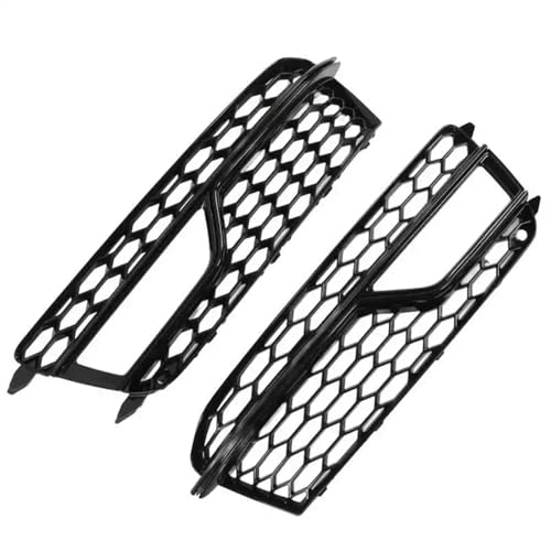 Grille de feu antibrouillard arrière pour pare-choc A5 S5 de 2012 à 2016 noir brillant