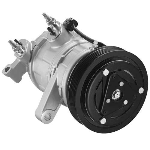 BDFHYK Air Conditioning A/C Compressor 68184 Compatible with Dodge Nitro 2007-2008 V6 3.7L, Compatible with Jeep Liberty 2006-2008 V6 3.7L, Replace# 55111400AB