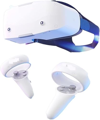 RIPIAN Gafas vr 4K 3840x2160 resolución monocular 101 grados horizontal FOV realidad virtual cine móvil experiencia inmersiva 3D vr gafas