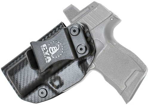 CYA Supply Co.- Optics Ready IWB Holsters - Multiple Fits Sig Sauer P365 XL- Carbon Fiber - Veteran Owned - Made in USA