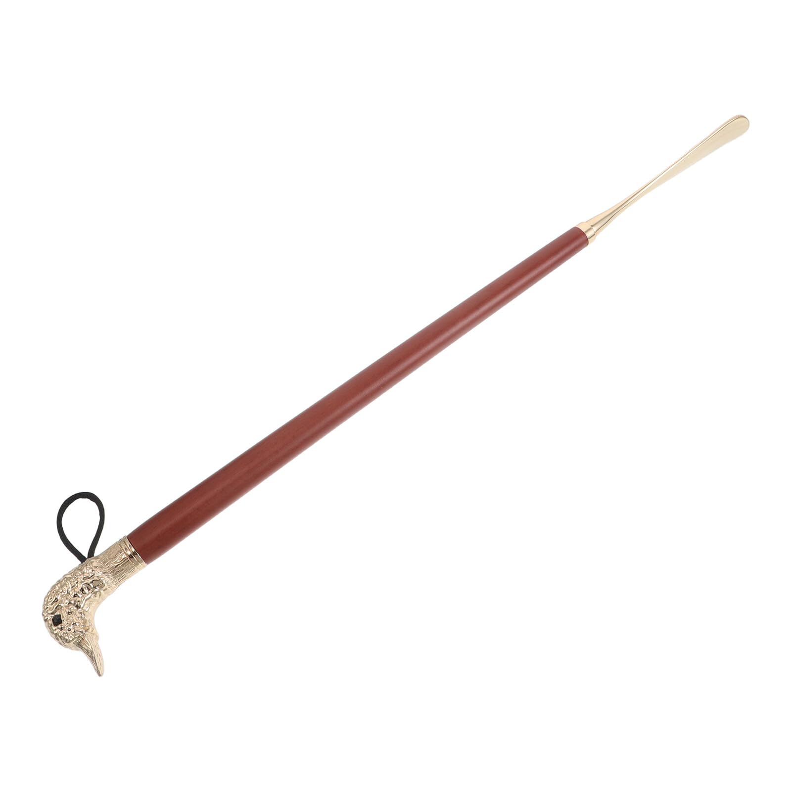 Calzador de Mango Largo 56cm Cabeza de Animal de Metal