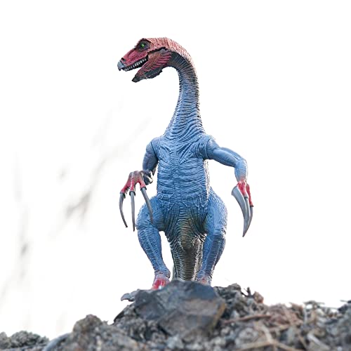 Image of Realistic T Rex Dinosaur Animal Figure for Kids Real Textured Dinosaurs Toy (Therizinosaurs(48F))