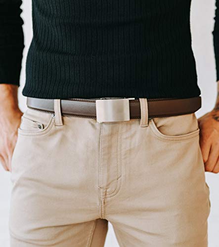 KORE Titanium Track Belts | “Triumph” Buckle & Pebble-Grain Belt2