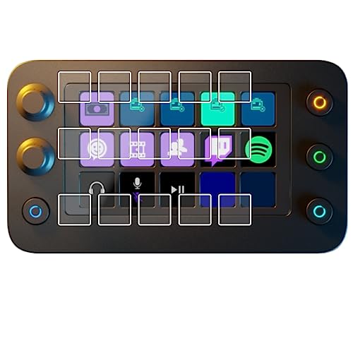 Loupedeck LiveSに「ミヤビックス」の保護フィルムを貼りました