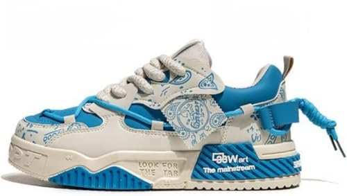 Men's Trendy Stylish Sneakers - Comfortable and Durable for Street Style and Skateboarding - Fashion Trendy Design