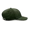 Snake Corduroy Baseball Cap Vintage Unisex Dad Hat Adjustable Reptile Dark Olive #1