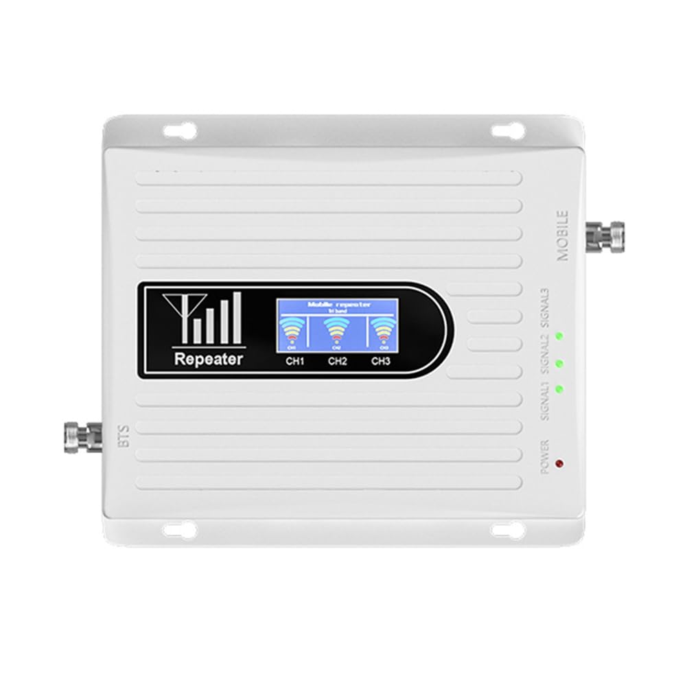 Amplificateur de Signal Tri-Bande B1 B3 B8 900 1800 2100 MHz GSM WCDMA LTE Répéteur de Signal Universel Prise UE