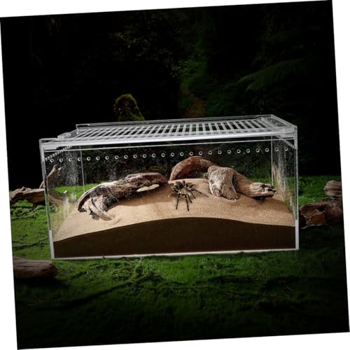 Vitrine pour reptiles évents étanches évite la fuite des escargots