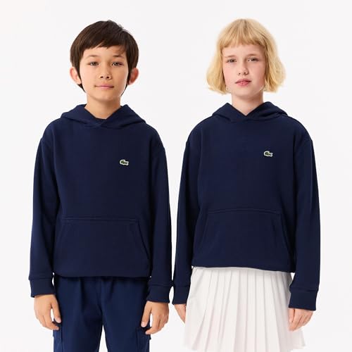 Lacoste Boys' Core Fleece Pullover Hoodie4