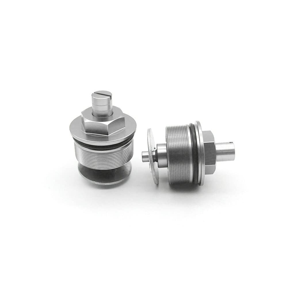 Bullone Regolazione Forcella Anteriore In Alluminio Anodizzato Per KTM 250EXC E 1050 Adventure, Coppia Arancione