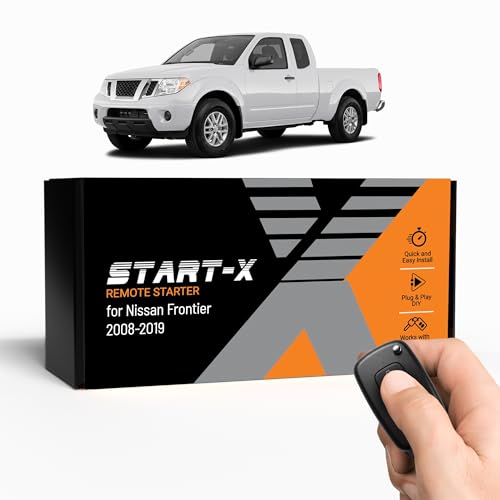 REMOTE ENGINE START NOT WORKING - 2013-2017 Nissan 4 Start-X Remote Starter Kit for Nissan Frontier (2008, 2009, 2010, 2011, 2012, 2013, 2014, 2015, 2016, 2017, 2018, 2019) Trucks | Key Ignition | Plug & Play Install | Lock 3X to Remote Start