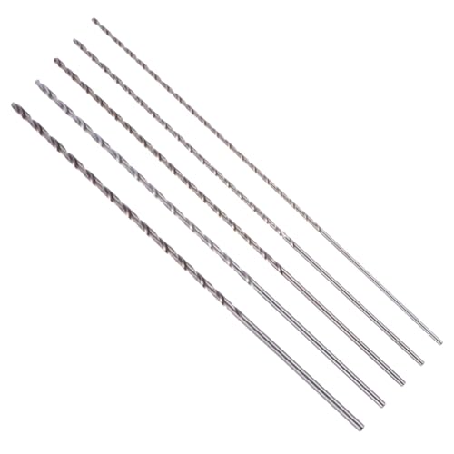 Angoily 2 series Juego De Brocas De Carburo Broca Grande Broca Ancha Broca De Barrena Broca Plateada Acero De Alta Velocidad 5 piezas x 2