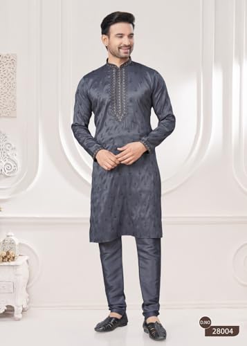 Pyjama Kurta 10646 en soie contre la chaleur et les irritations - 4
