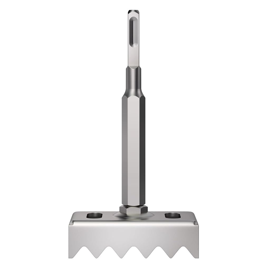 Jnchdghwa As Shown Heavy-Duty Square Hole Punch For 86-Type Junction Boxes- For Rotary Hammer Compatible For Concrete& Brick Wall Openings Ideal