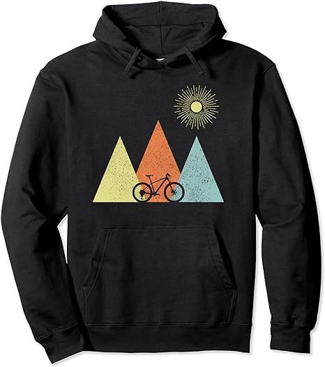 Down-Hill Biking Biker Gift Pullover Hoodie