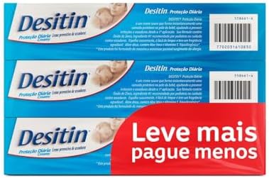 Desitin Creme Preventivo De Assaduras Proteção Diária Creamy, Kit...