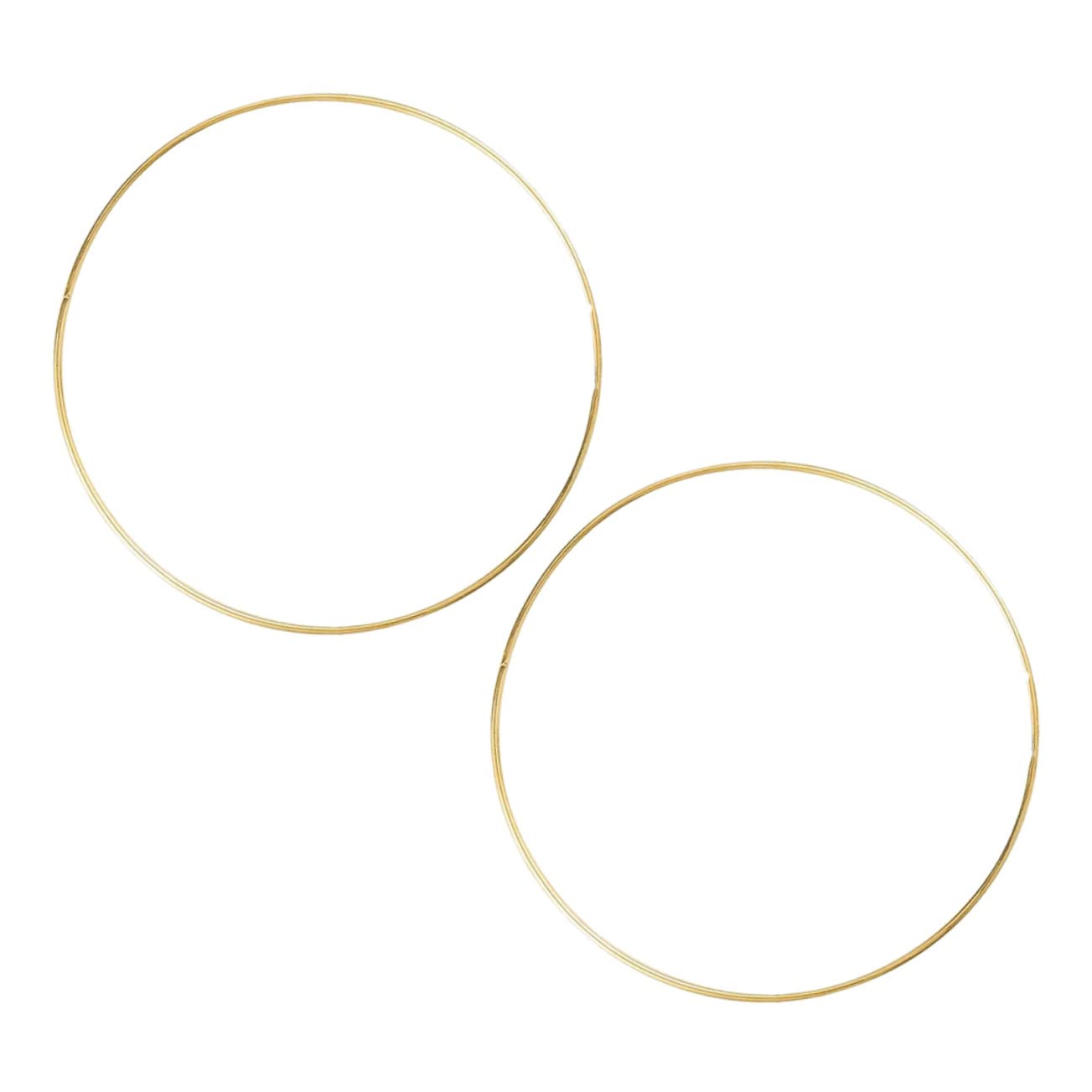 GRIRIW Metal Wreath Loop Decor Garland Iron Frame Accessory Versatile for Christmas Holiday Decor