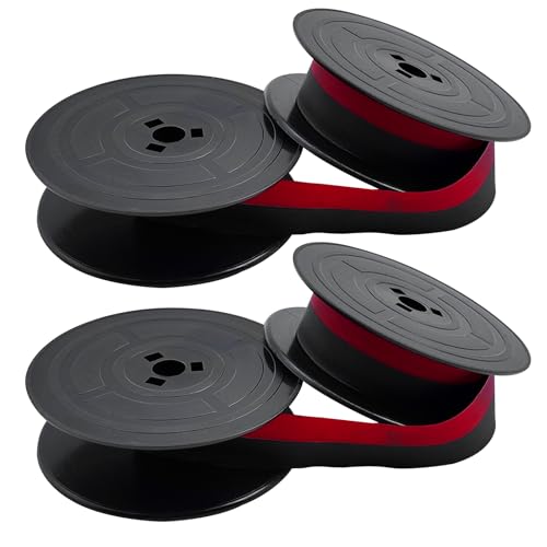 Stalora 2 pcs GR4 Ruban pour Machine à Écrire, Ruban de Machine à Écrire Universel, Compatible avec Plupart des Machines à Écrire, 10 Mètres, Accessoire...