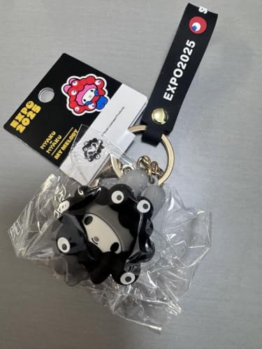 黒ミャクミャク マイメロ 万博 キーホルダーのサムネイル