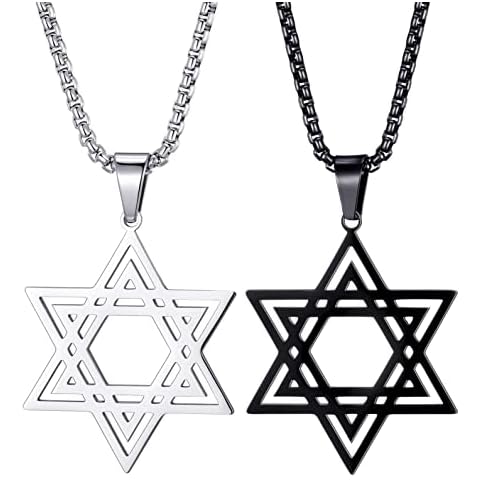 VICIMA Star of David Pendant Necklace for Men Cover