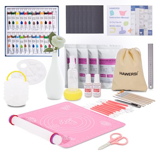 HAWERSI 66 Piece Clay Kit