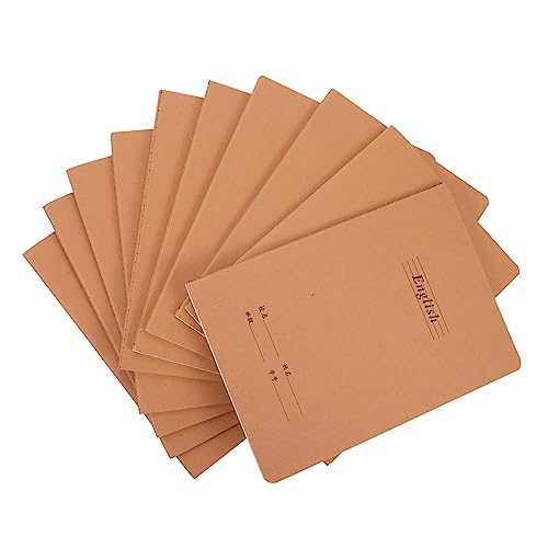 Livre d'exercices Lurrose : lot de 10 cahiers lignés pour le bureau