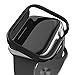 X-Doria Raptic Edge, Compatible with 40mm Apple Watch, 40mm Apple Watch Case (Formerly Edge) - Premium Aluminum & TPU Bumper Frame, Compatible with Apple Watch Series 4, Series 5, and Series 6, Black