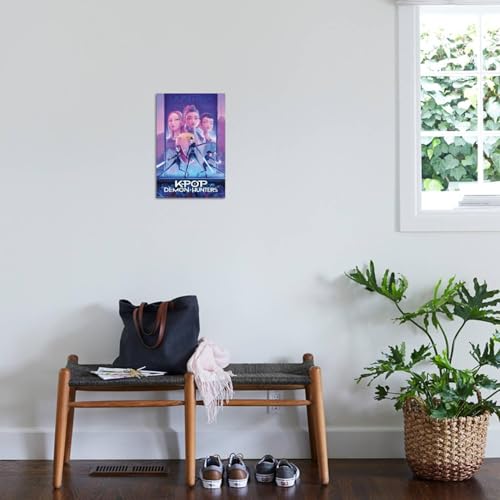 Image of Netflix KPop Demon Hunters (2025) - One Sheet Wall Poster, 19L inch x 13W inch, Premium Unframed Version