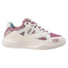 Zapatillas de Tenis Tura Team Padel para Mujer, Blanco Morado Pastel Turquesa