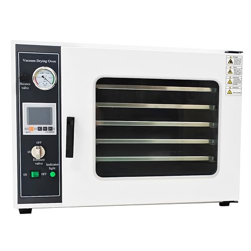 LGXEnzhuo 1.9 Cu Ft Digital Vacuum Drying Oven Vacuum Drying Boxes for Drying and Heating Processes 1400W Stainless Steel