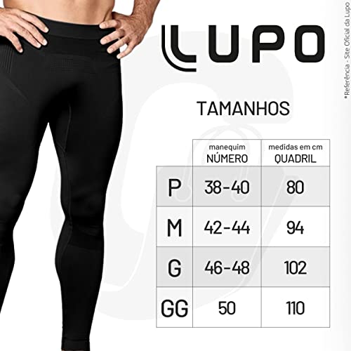 Calça Lupo Masculina Termica X- Run Emana (Adulto) Tamanho: M
