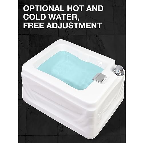 Spa de pies acrílico con masaje y ajuste frío/calor miniatura 5