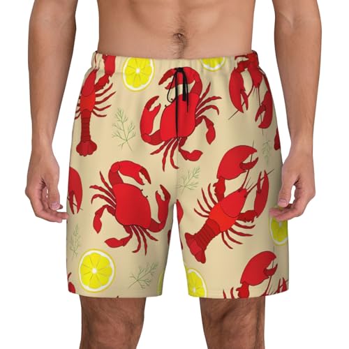 Short de bain homard anti-irritation, maillot homme respirant et léger