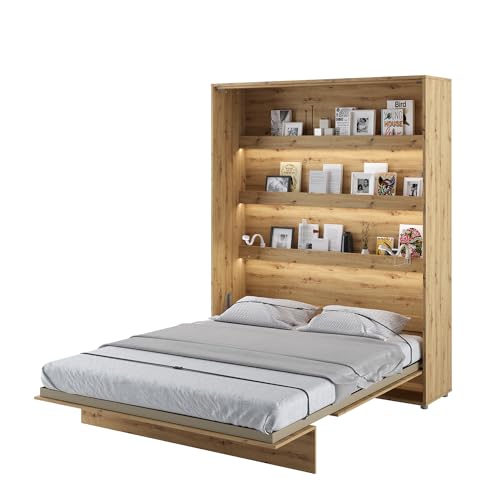 MEBLINI Schrankbett Bed Concept - Wandbett mit Lattenrost...