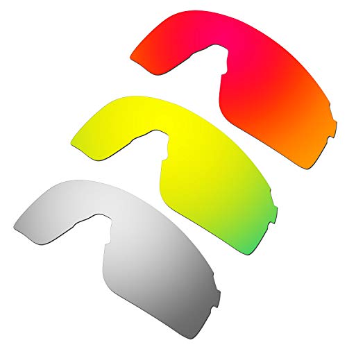 Lentille rechange Oakley EV-zero Blades titane or rouge de rechange