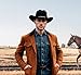 Western Express Felt Finish Cowboy Hat - Cattleman Style with Gold Hat Band | Cowboy & Cowgirl Hats for Men and Women