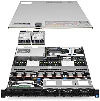 Dell PowerEdge R620 Server 2X E5-2660 2.20Ghz 16-Core 128GB 4X 600GB H310 (Renewed)