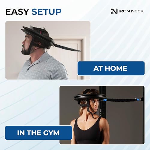 Image of Iron Neck 3.0 Pro, Strength Kit Bundle, Advanced 360 Neck Trainer and Resistance Bands for Progressive Strength Training, Pain Relief, and Injury Prevention