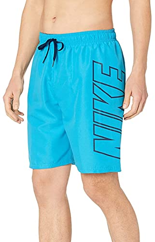 Nike Swim Men's Volley Breaker 9 Inch Volley Swim Shorts Light Blue Fury