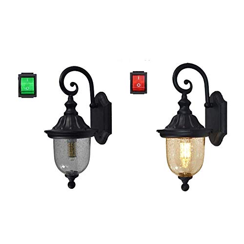 Lampe murale E27 noire minimaliste en métal Modical pour villa - 4