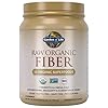 Garden-of-Life-Fiber-Supplement-Raw-Organic-Fiber-Powder-30-Servings-15-Organic-Superfoods-Probiotics-and-Omega-3-ALA-4g-Soluble-Fiber-5g-Insoluble-Fiber-for-Regularity-Psyllium-Free-Fiber Garden Of Life Raw Organic Superfood Fiber for Constipation Relief, 1.77oz (803g) Powder